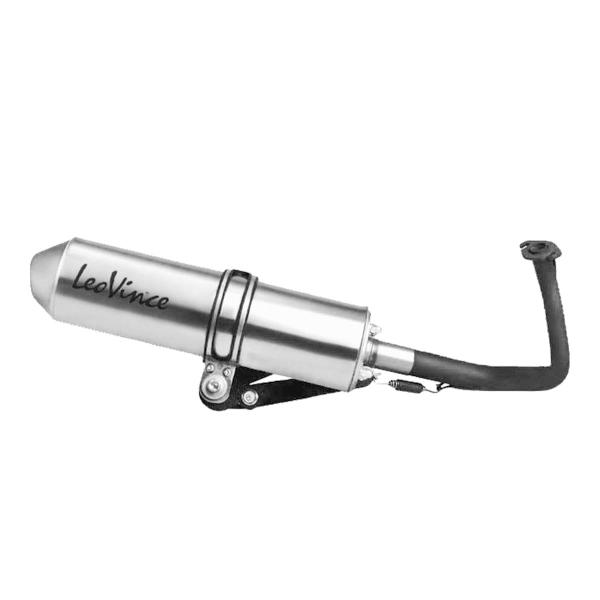 Leovince complete exhaust steel approved Kymco Agility 50 R10 2007-2012