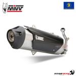 MIVV Urban exhaust slip-on in inox homologated Honda SH150 2002-2012