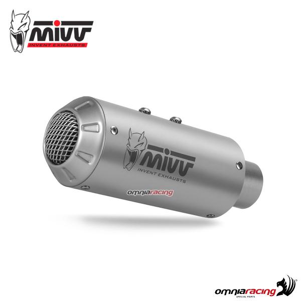 MIVV M3 full exhaust system in steel racing not homologated for Kawasaki Z650 /Ninja 650 2017>