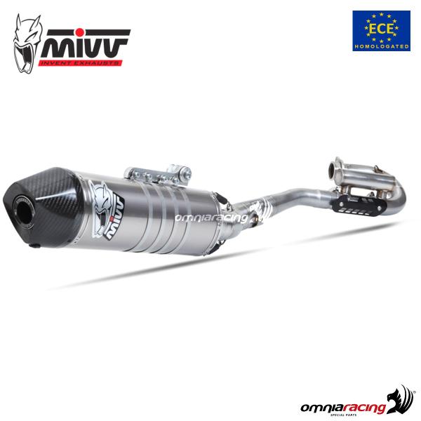 MIVV OVAL full exhaust system homologated 1x1 inox for HONDA CREF250R 2010>2010