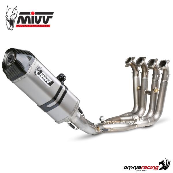 MIVV SPEED EDGE full exhaust system not homologated inox for BMW S1000RR 2015>2016