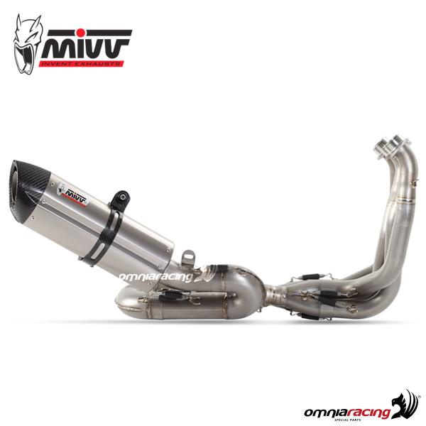 MIVV SUONO full exhaust system not homologated steel for Honda CBR1000RR 2008>2013