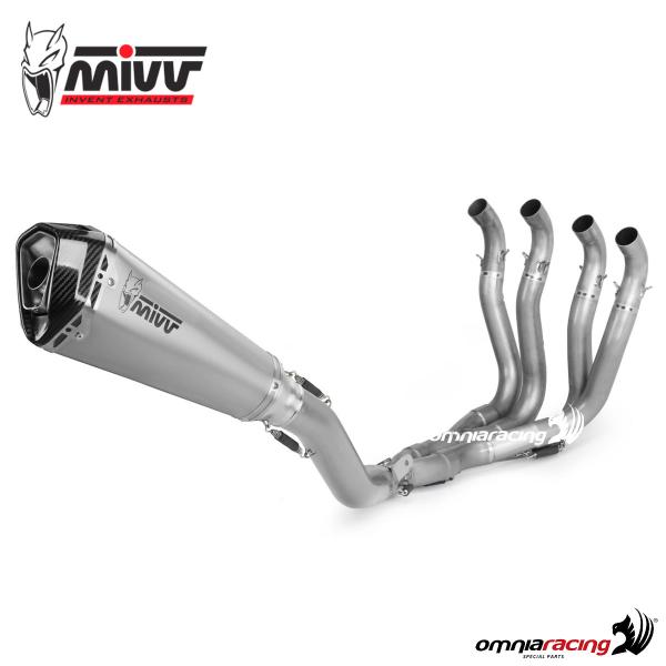 Full exhaust system steel DELTA RACE Mivv racing for Suzuki GSXR1000R/GSXR1000 2017>