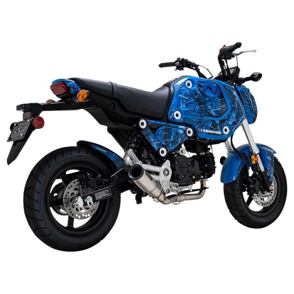 Vance&hines spazzolato full exhaust Hi-Output Honda Grom 125 ABS 2022