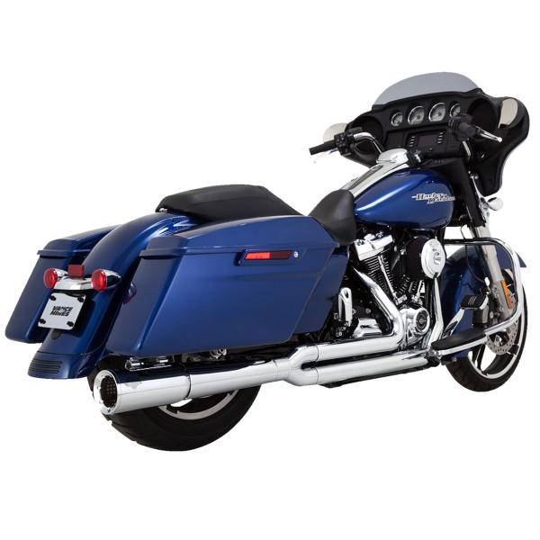 Scarico completo Vance&hines Pro Pipe cromato 2:1 Harley Electra Glide Ultra Limited 107 2017