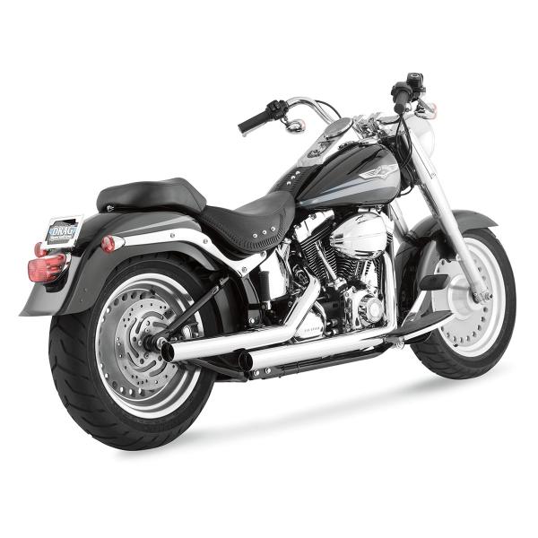 Scarico completo Vance&hines Straightshots cromato 2:2 Harley Davidson Heritage Softail 1986-1990