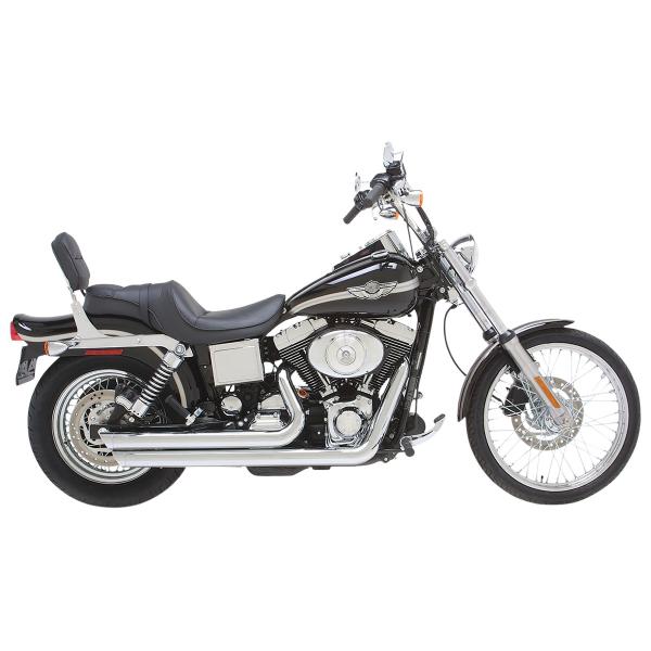 Vance&hines chromed full exhaust Big Shot 2:2 Harley Davidson Dyna Super Glide 2004-2005