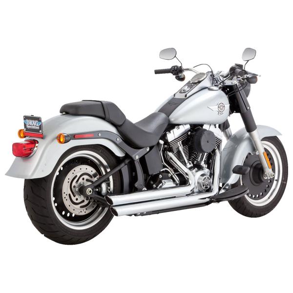 Scarico completo Vance&hines Big Shot cromato 2:2 Harley Davidson Cross Bones 2008-2009