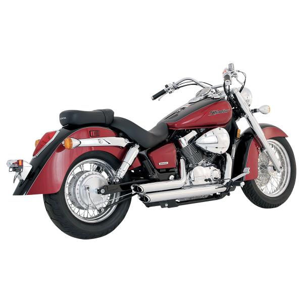 Scarico completo Vance&hines Shortshots cromato 2:2 Honda VT750C ABS Shadow 2011-2012