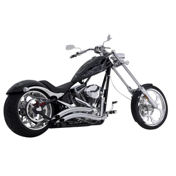 Vance&hines chromed full exhaust Big Radius 2:2 Big Dog K9 1917 2006-2010