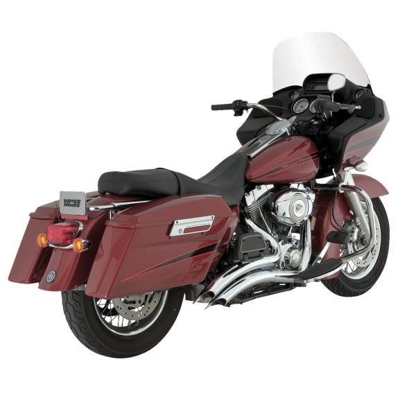 Vance&hines chromed full exhaust Big Radius 2:2 Harley Electra Glide Ultra Classic 2007-2009