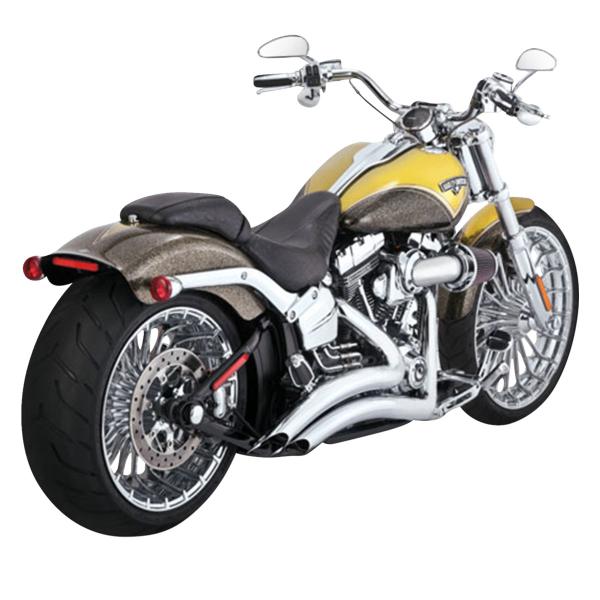 Vance&hines chromed full exhaust Big Radius 2:2 Harley Davidson Pro Street Breakout CVO 2016-2017