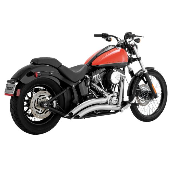 Scarico completo Vance&hines Big Radius cromato 2:2 Harley Davidson Fat Boy 15th Anniversary 2005