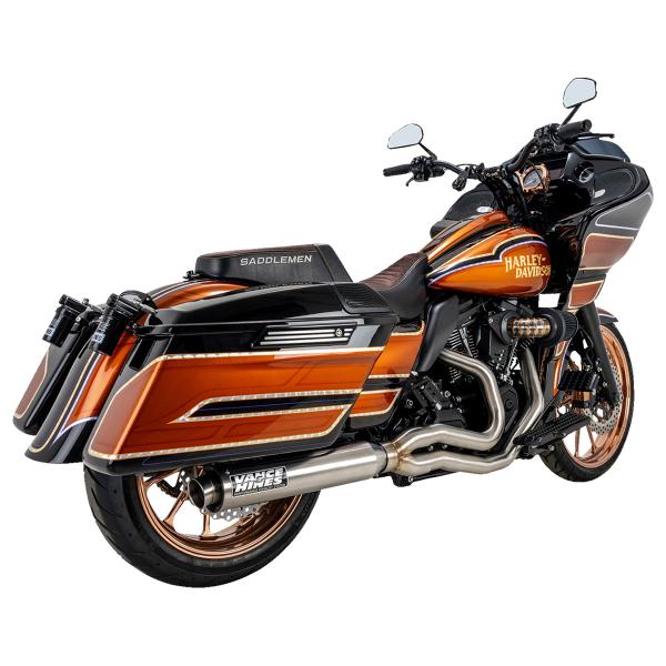 Scarico completo Vance&hines Supersport spazzolato 2:1 Harley Davidson Street Glide 107 2019