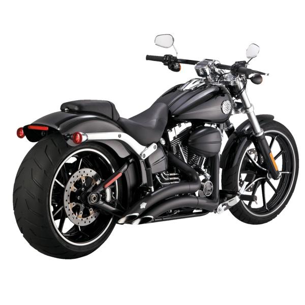 Scarico completo Vance&hines Big Radius nero 2:2 Harley Davidson Pro Street Breakout CVO 2016-2017