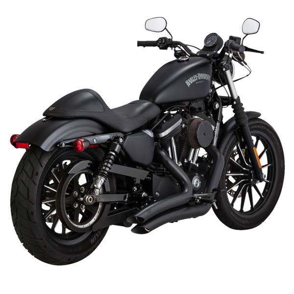 Vance&hines black full exhaust Big Radius 2:2 Harley Davidson XL1200NS Sportster Iron 2021