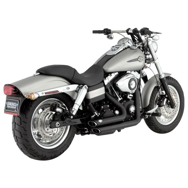 Scarico completo Vance&hines Shortshots nero 2:2 Harley Davidson Dyna Screamin Eagle 2007