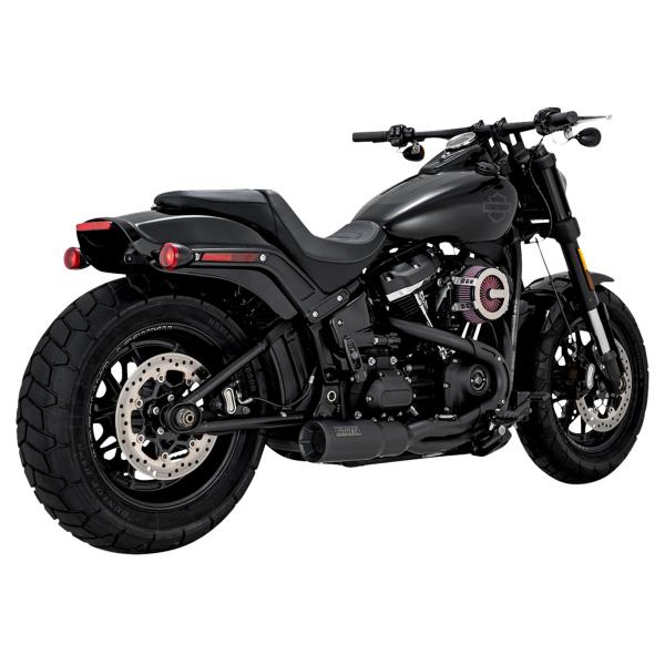 Scarico completo Vance&hines Hi-Output nero 2:1 Harley Davidson Softail Standard 2023-2024