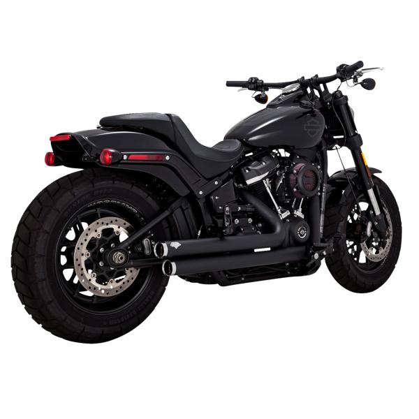 Vance&hines black full exhaust Big Shot 2:2 Harley Davidson Softail Deluxe 107 2018-2020