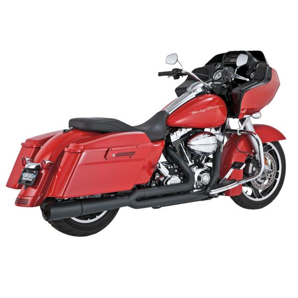 Scarico completo Vance&hines Pro Pipe nero 2:1 Harley Davidson Electra Glide Classic 2009-2010