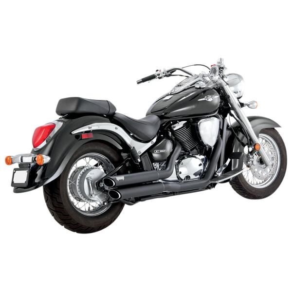 Vance&hines black full exhaust Twin Slash 2:2 Suzuki C50Z Boulevard Special Edition 2005