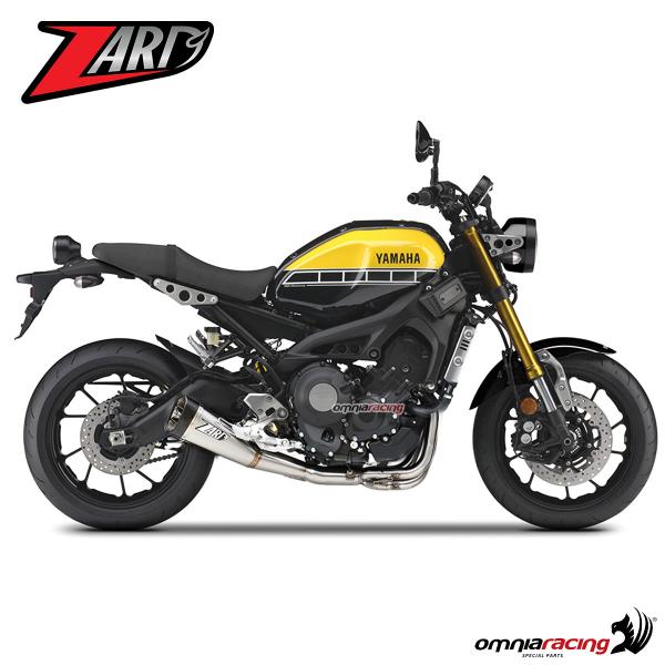 Zard Full Exhaust System 3.1 Racing Stainless Steel with Carbon Cap for Yamaha XSR 900