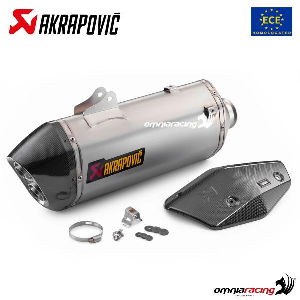 Akrapovic exhaust approved titanium slip-on KTM 1290 Super Adventure 2015-2020
