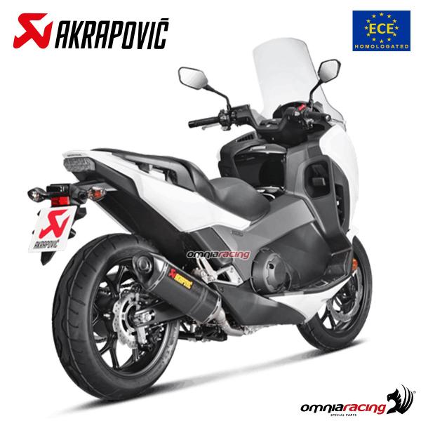 Akrapovic Slip On Carbon Homologated Exhaust System For Honda Integra 2016 16 S H7so2 Hrc Silencers