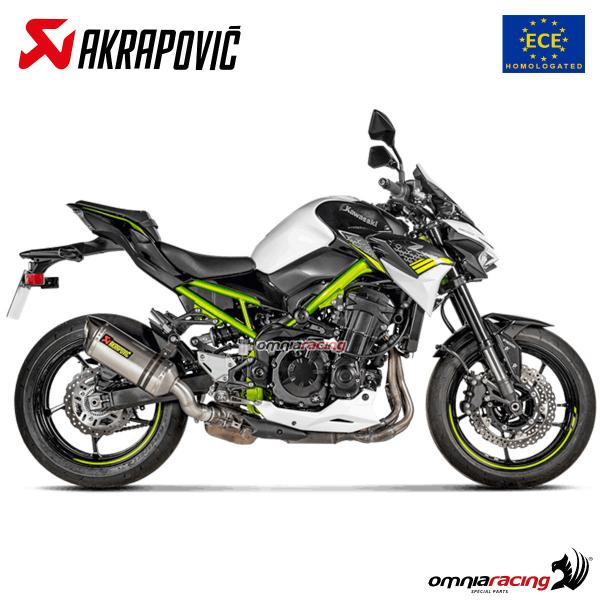 Akrapovic Exhaust Euro4 Approved Titanium for Kawasaki Z900 A2 2020 S