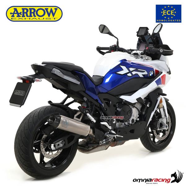 Arrow exhaust Works slip-on titanium approved for Bmw S1000XR 2020>2023