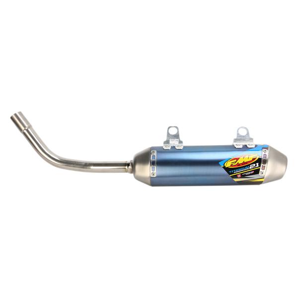 FMF Powercore 2.1 exhaust blue titanium Husaberg TE250 2011-2014