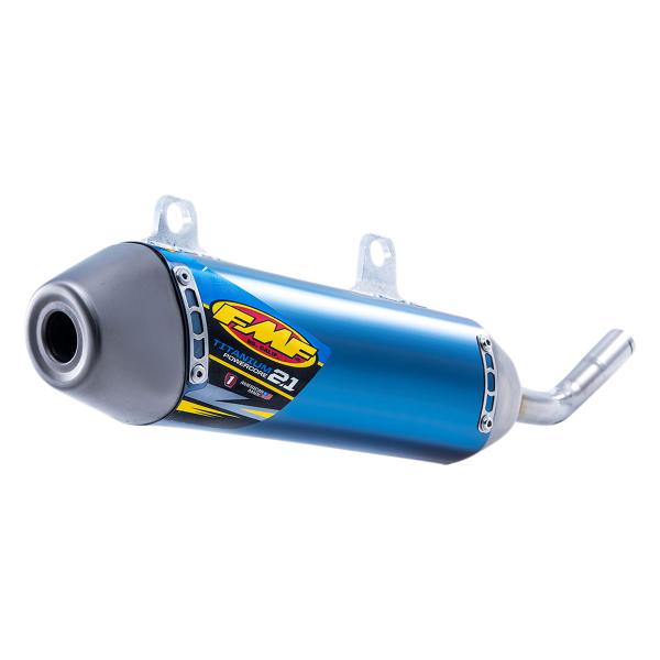 FMF Powercore 2.1 exhaust blue titanium Husqvarna TC250 2017-2018