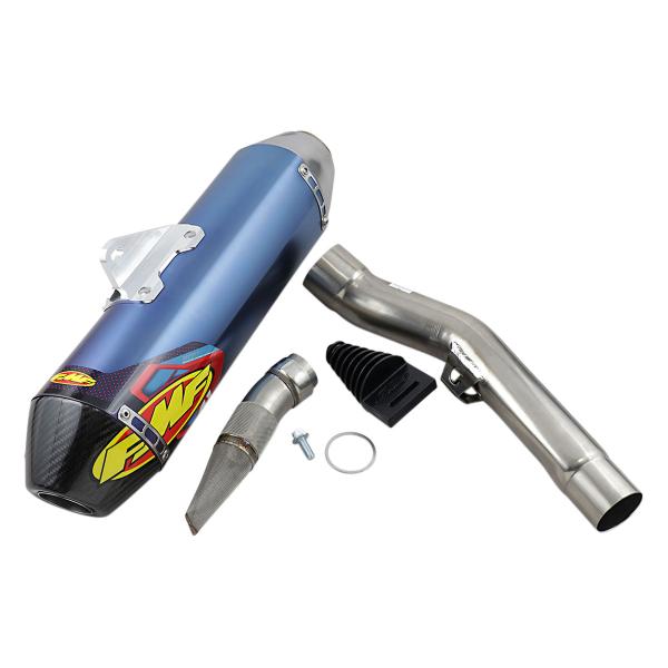 FMF Factory 4.1 exhaust blue titanium Kawasaki KX250F 2017-2020