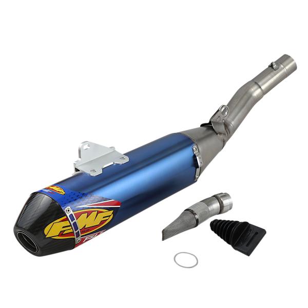 FMF Factory 4.1 exhaust blue titanium Yamaha YZ450F 2018-2024