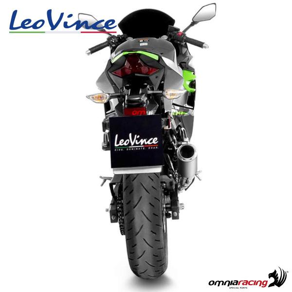 New exhaust installed!! LeoVince lv corsa. : r/Ninja400