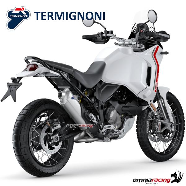 Termignoni - Ducati DesertX Carbon Auspuff Hitzeschild