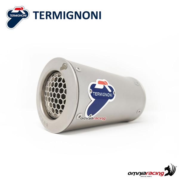 Termignoni Gp2r R Titanium Exhaust Slip On Racing Not Homologated For Ktm Duke 390 17 Ktso03