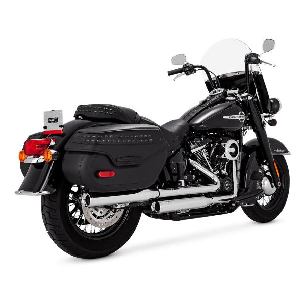 Vance&hines Chrome exhausts Eliminator 300 Harley Davidson Softail Deluxe 107 2018-2020