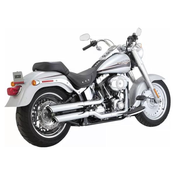 Vance&hines Chrome exhausts Twin Slash Harley Davidson Softail Convertible CVO 2010