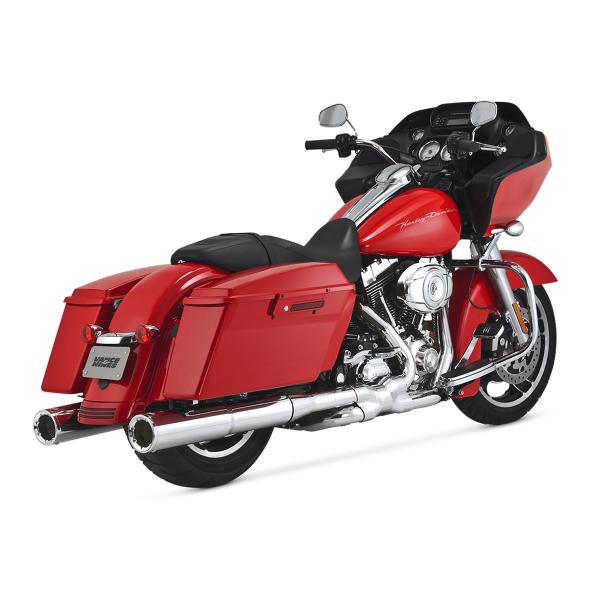 Coppia scarichi Vance&hines Hi-Output Cromato Harley Davidson Electra Glide Classic 2005