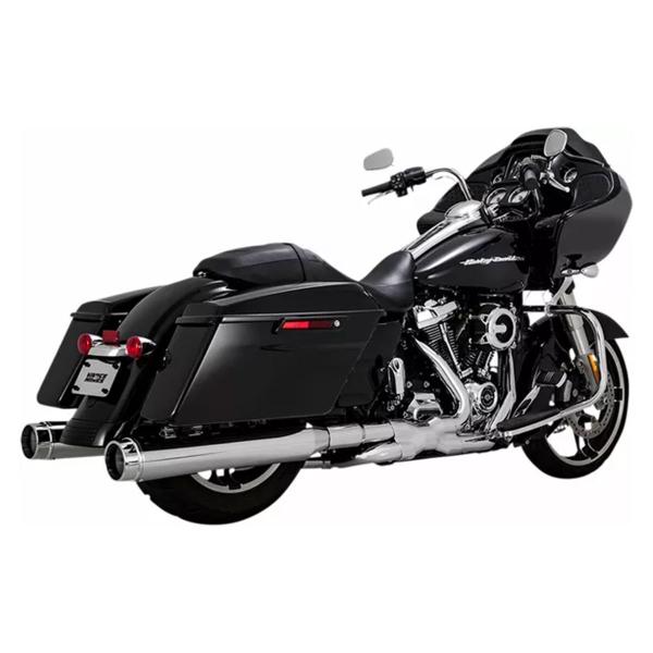 Coppia scarichi Vance&hines Torquer 450 Cromato Harley Davidson Electra Glide Standard 107 2019-2021