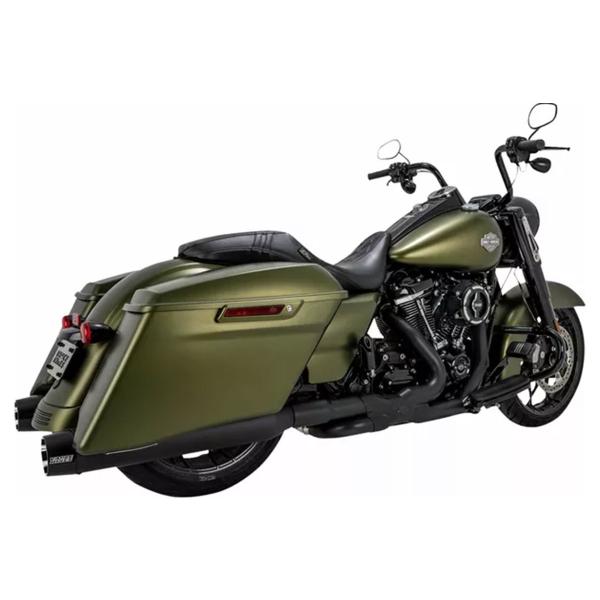 Coppia scarichi Vance&hines Blackbird nero opaco Harley Davidson Street Glide Special 107 2017