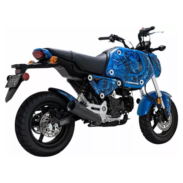 Scarico Vance&hines Upsweep nero opaco Honda Grom 125 2022