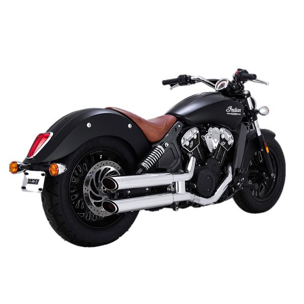 Vance&hines black exhausts Twin Slash Indian Scout 69 ABS 2018-2018