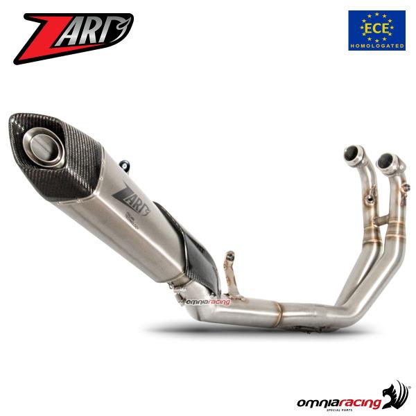 Zard impianto di scarico completo con terminale in titanio omologato per Aprilia RS660 2020>