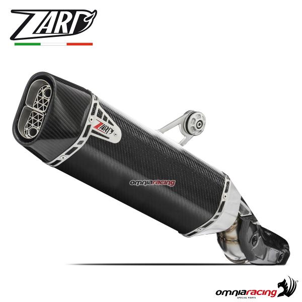 Zard exhaust slip on carbon fibre not homologated BMW R1250GS 2019-2020