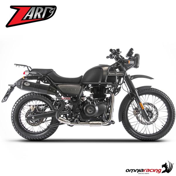 Zard Penta high slip on stainless steel exhaust approved for Royal Enfield Himalayan 400 2021>