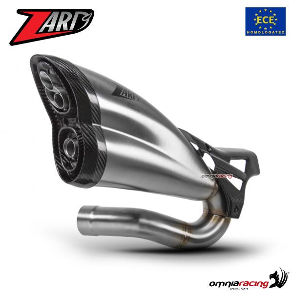 Zard pair of slip on exhaust steel approved for Triumph Rocket 3 2020>