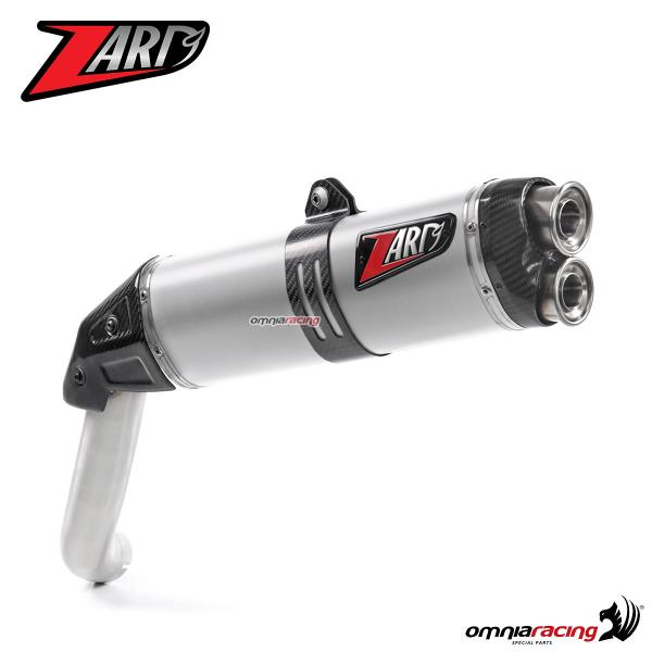 Zard slip on exhaust steel racing for Yamaha Tenere 700 2019-2020