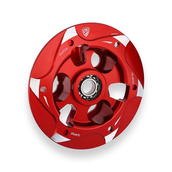 Piattello Spingidisco frizione olio Bicolor CNC Racing rosso Ducati Streetfighter V2 2022-2024